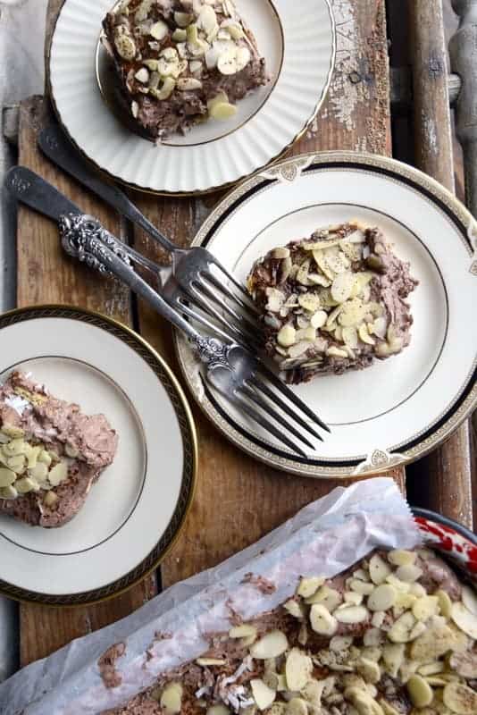 cutie pie no bake chocolate coconut almond dessert