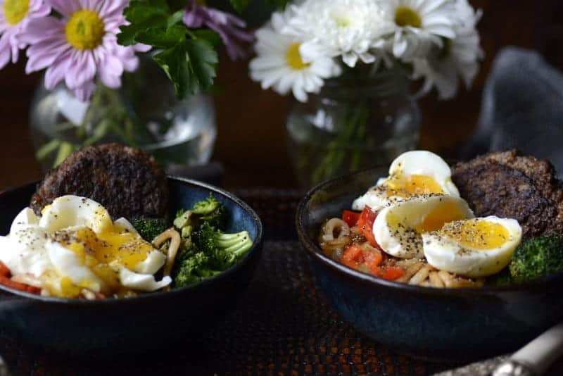 Life-Changing Udon with Soft-Boiled Egg, Hot Soy, and Black Pepper