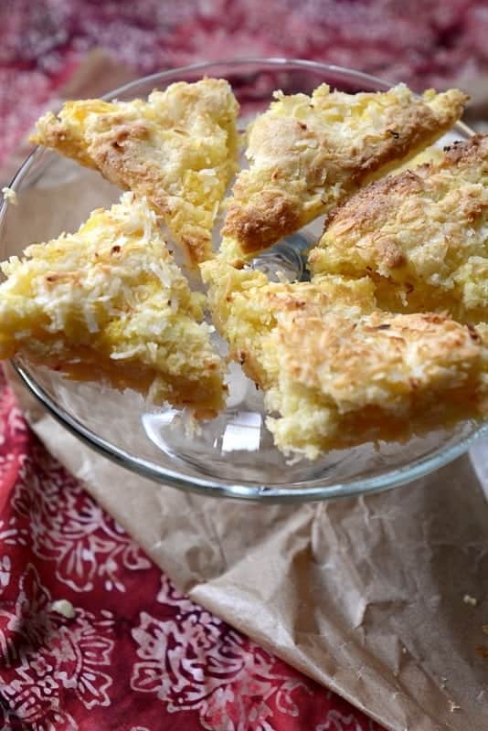 Jackfruit Coconut Upside Down Cake - Zesty South Indian Kitchen