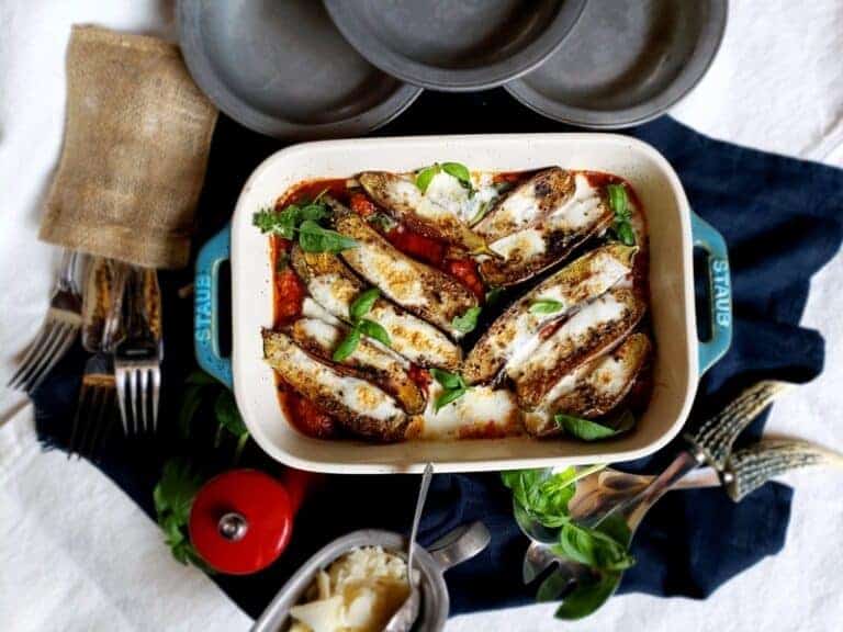 eggplant parmesan quick version