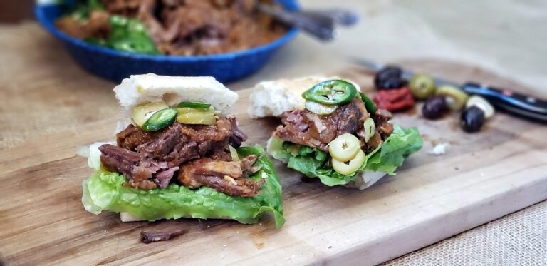 Slow Cooker Beef Short Rib Sandwiches