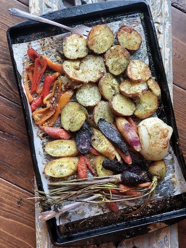 oven roasted veggies