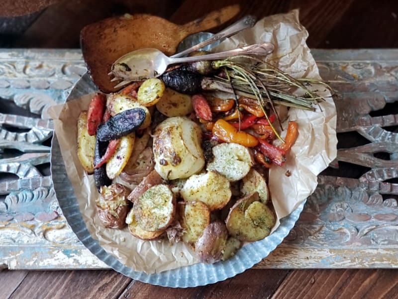 oven roasted veggies