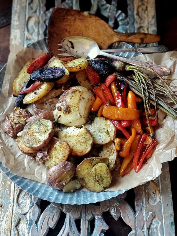 oven roasted veggies