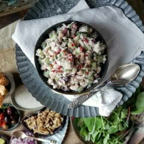 Healthy Mediterranean Tuna Salad