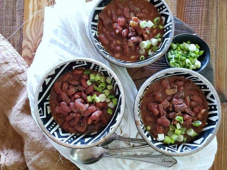 kung pao kidney beans