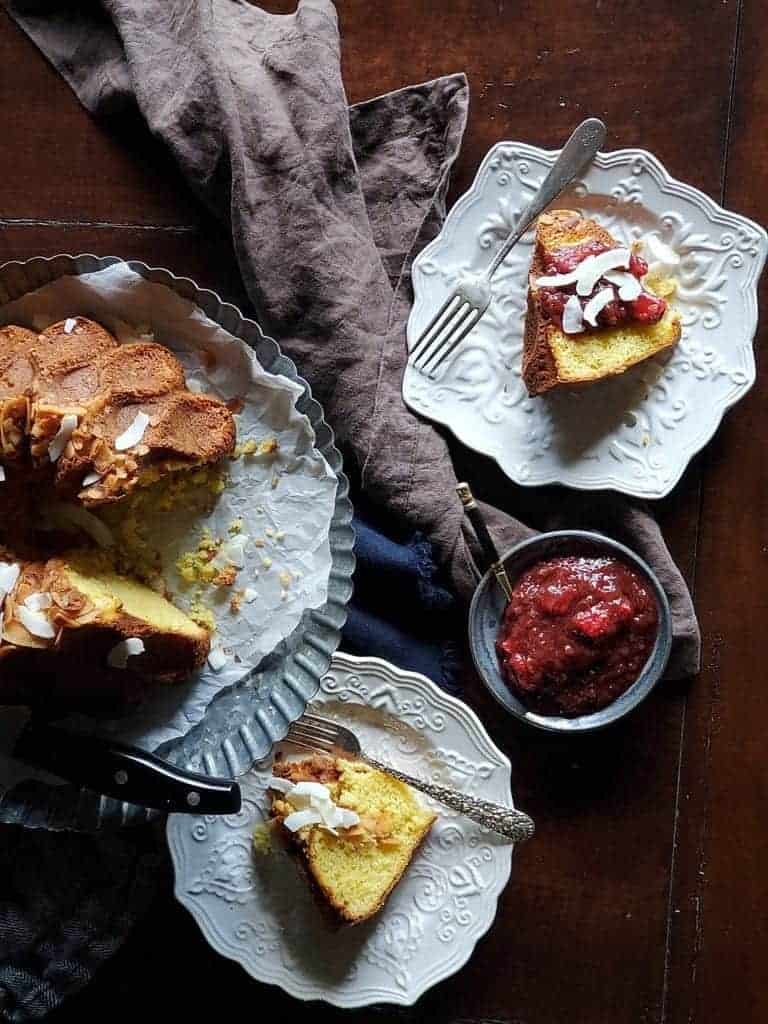 mango bundt cake