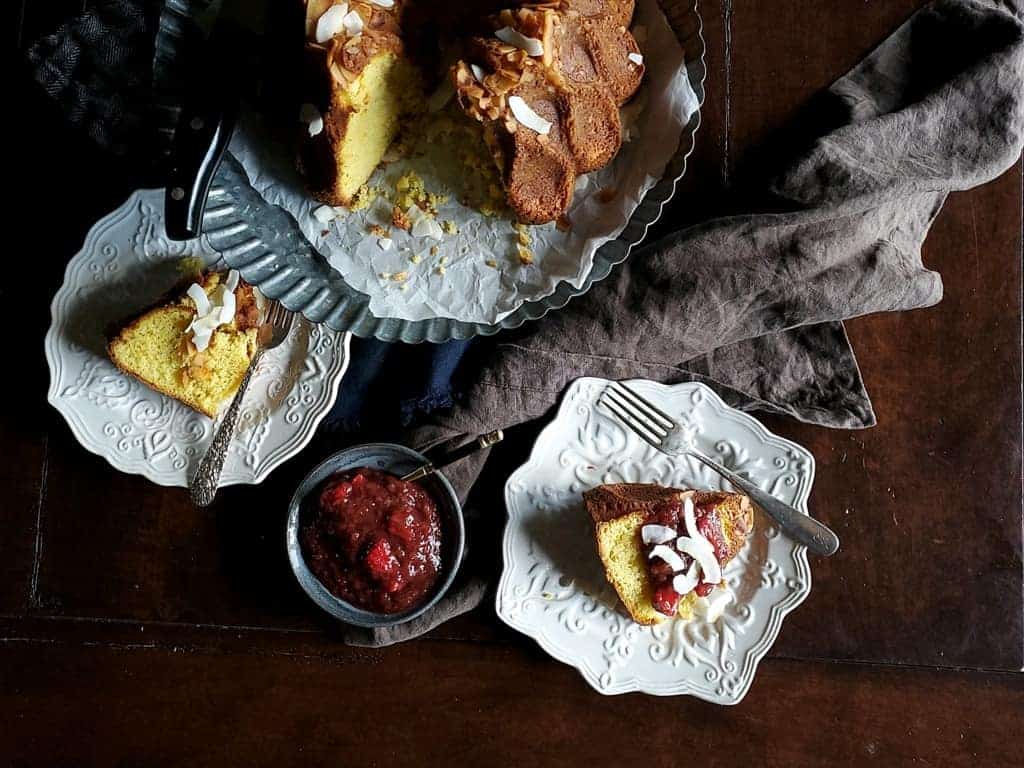 mango bundt cake