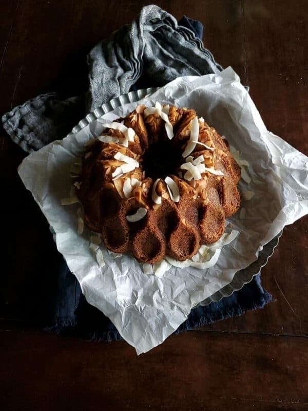 Mango Sour Cream Bundt Cake | Mango Bundt Cake | Mango Cake