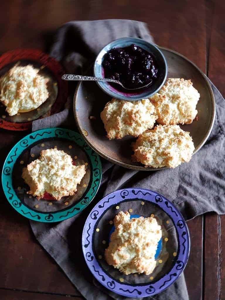 coconut scones