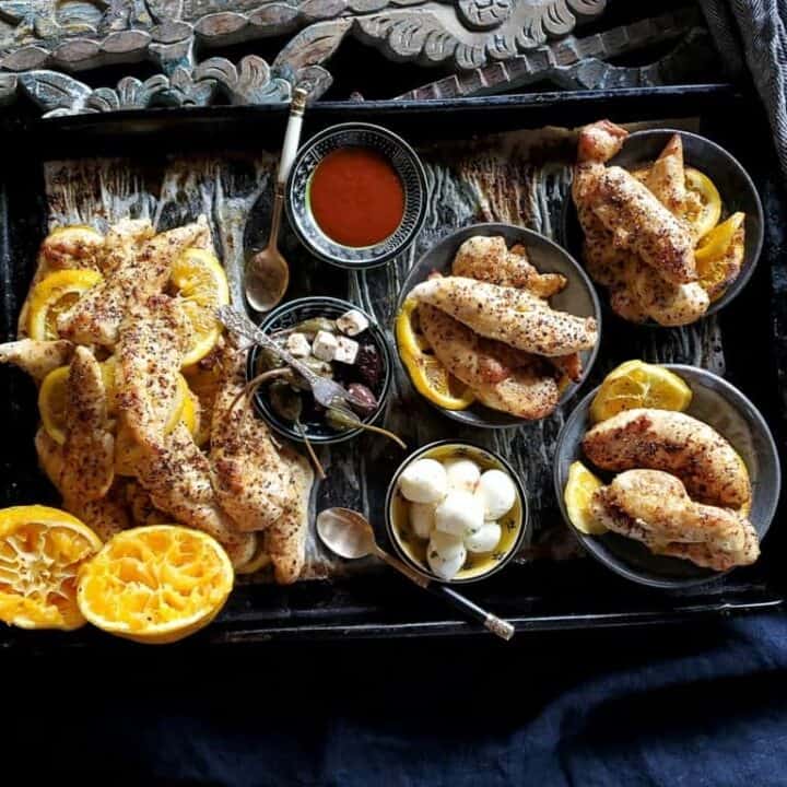 mango habanero chicken tenders