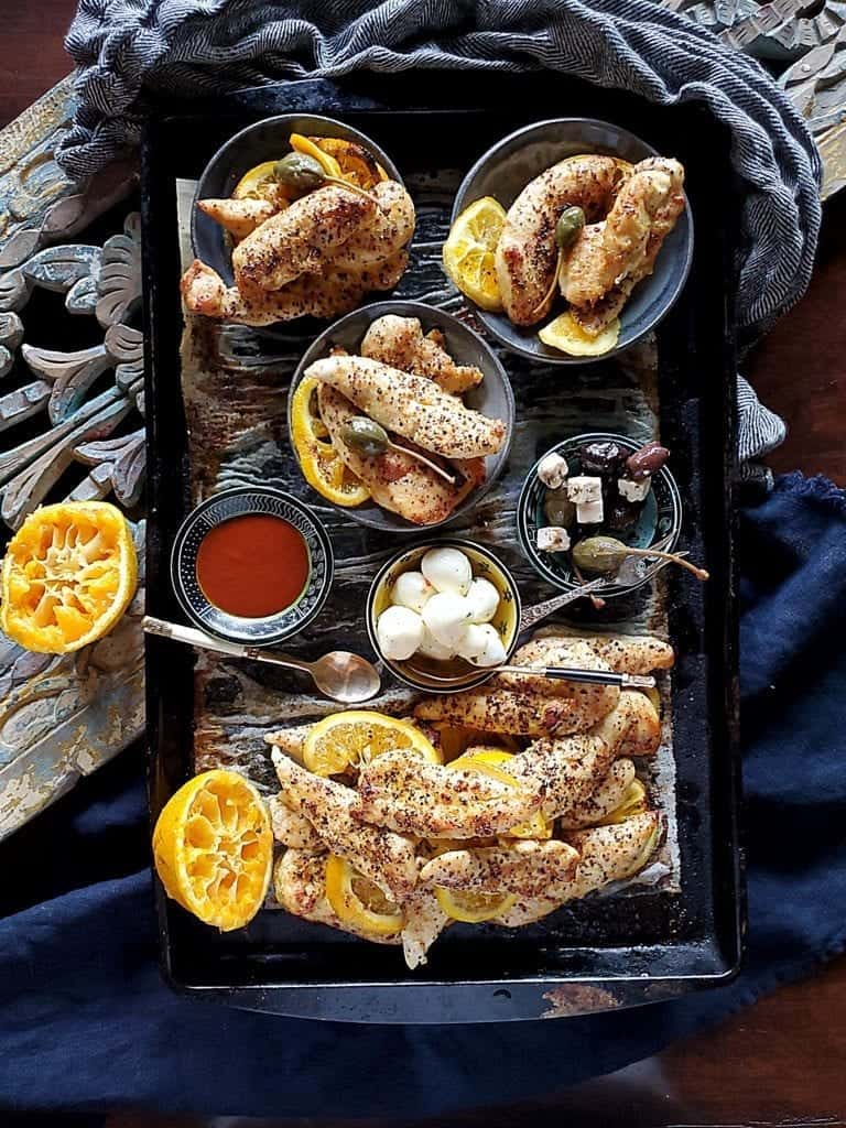 mango habanero chicken tenders