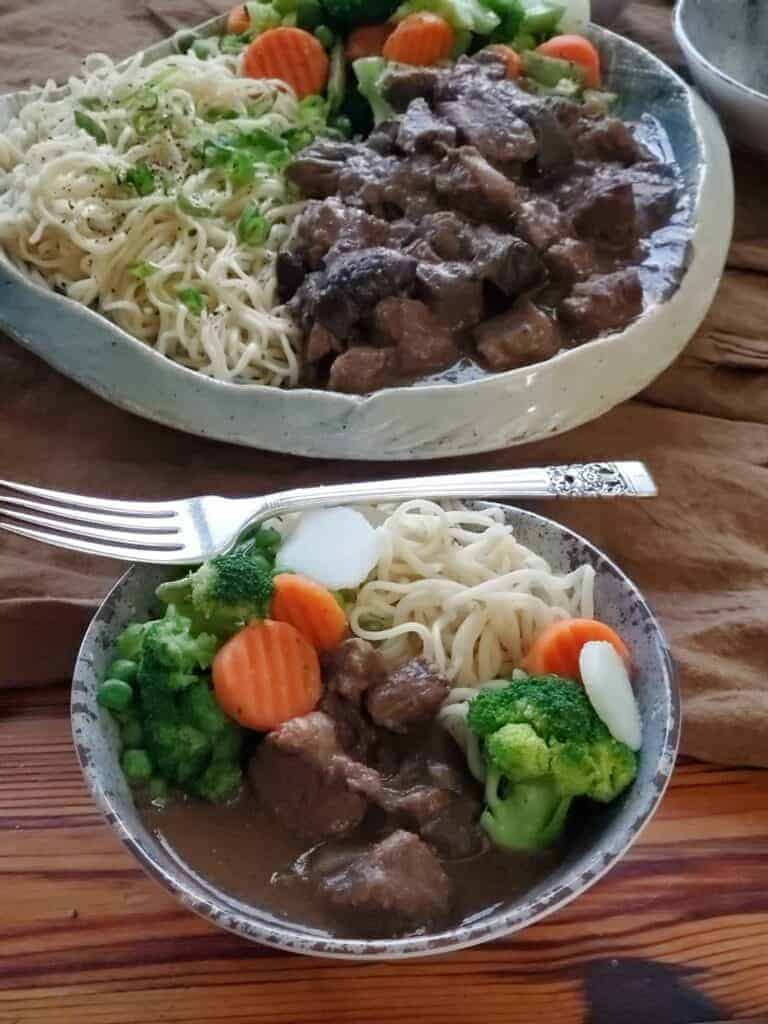 beef stroganoff