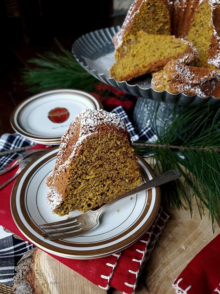 pumpkin spice bundt cake