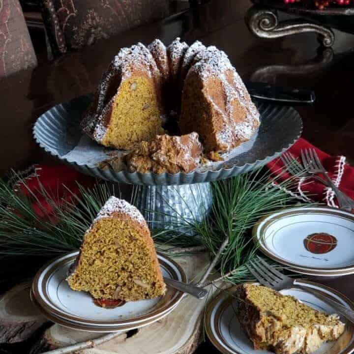 pumpkin spice bundt cake