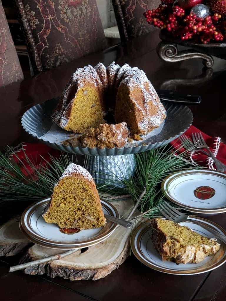 pumpkin spice bundt cake