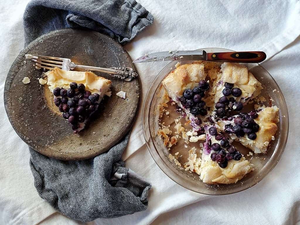 Easy Blueberry Pie Recipe - She Wears Many Hats