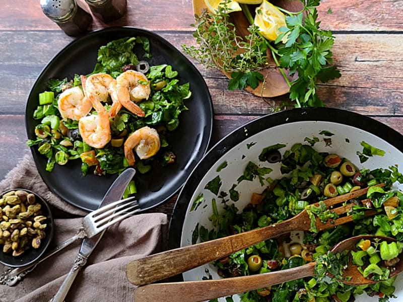 mediterranean celery olive salad