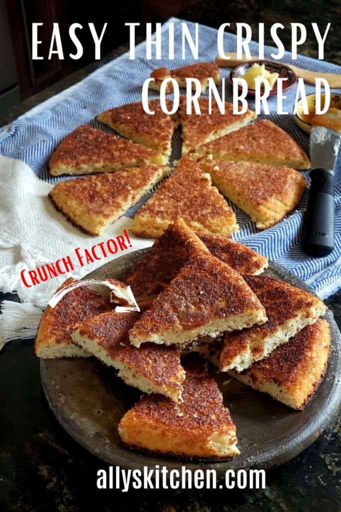 How to make crispy cast-iron skillet cornbread - Salty Lemon Sister