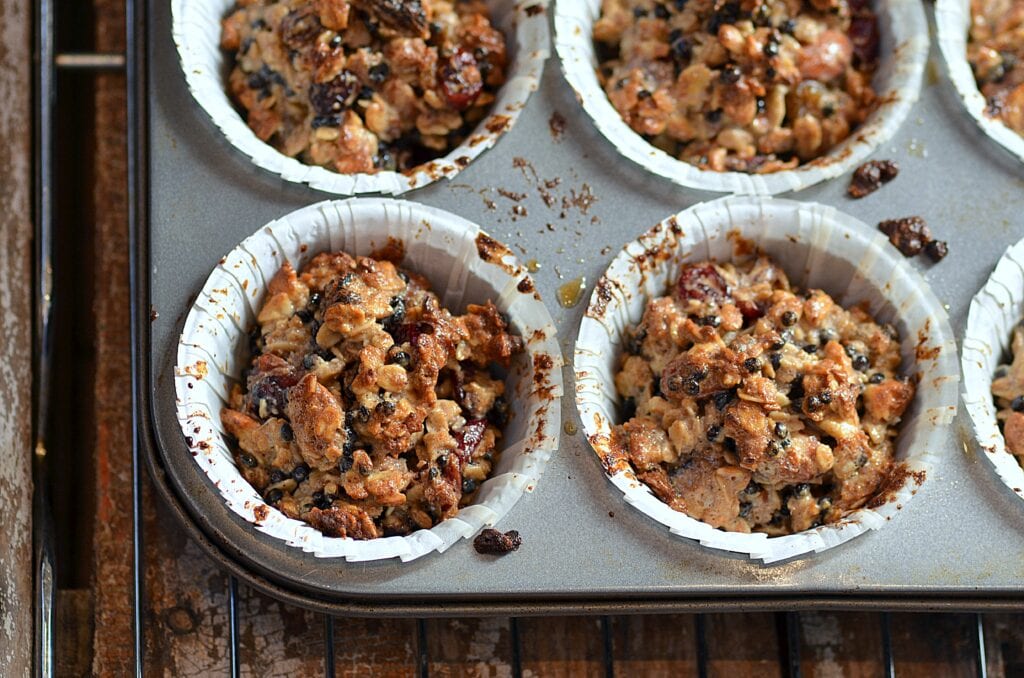 lentil granola cups