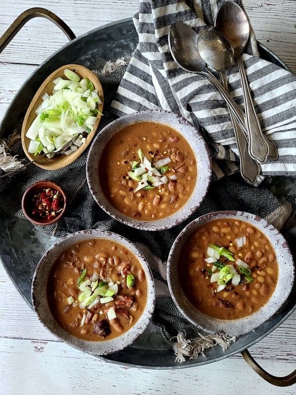 smokey ham hock pinto beans | pinto beans | pinto bean recipe