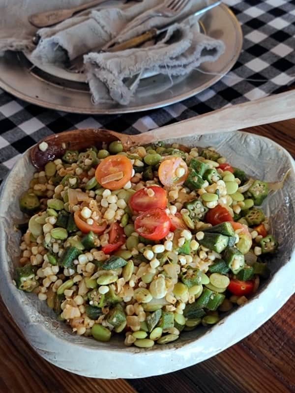 jumbalaya okra succotash