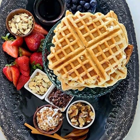 Pearl Sugar Waffles Belgian Waffles Waffle Recipes Pearl Sugar Waffles