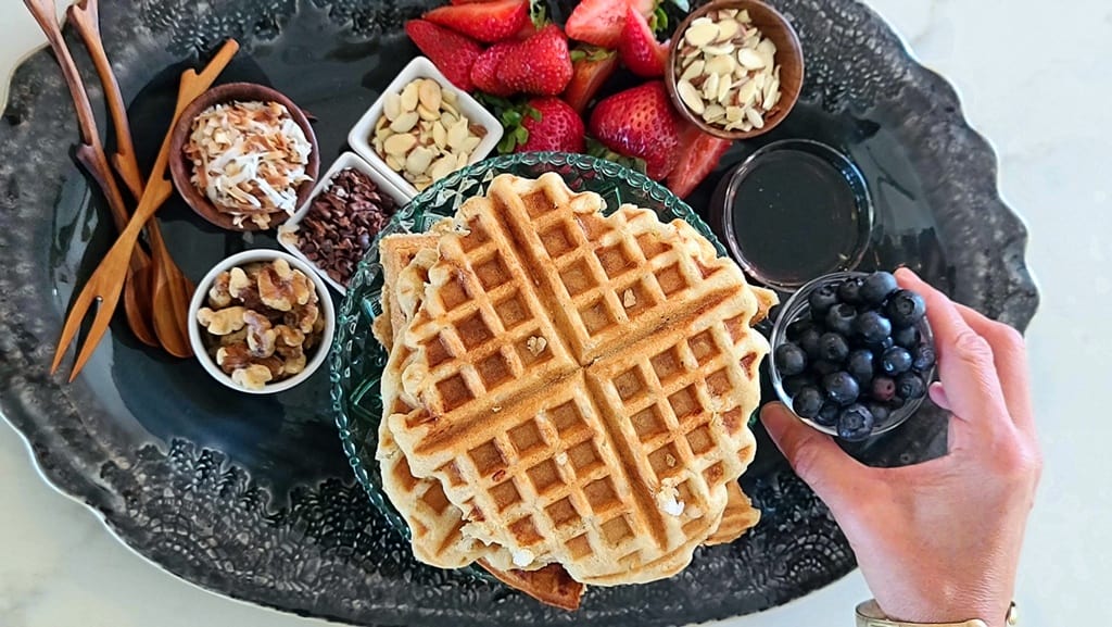 Belgian Liège Waffles (with pearl sugar)