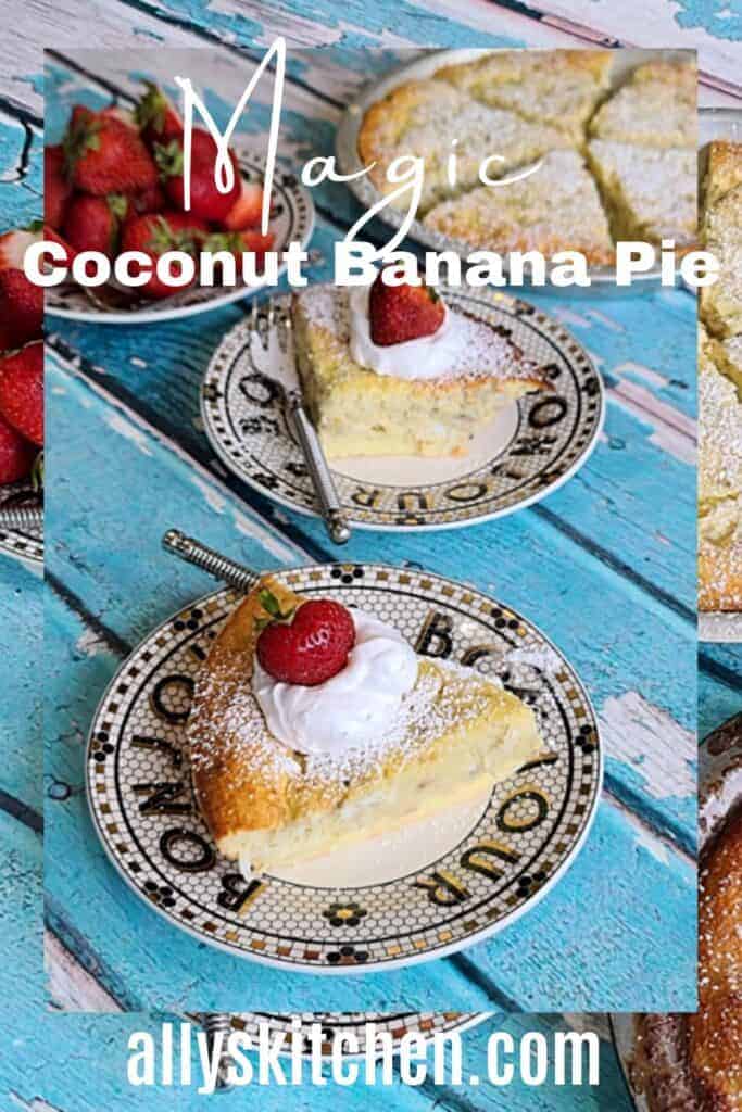 coconut banana pie