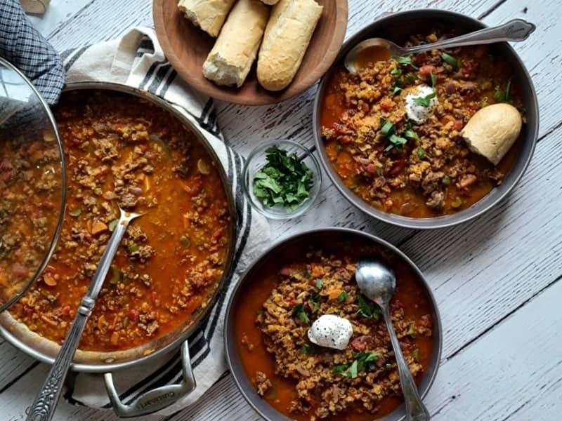 red lentil soup