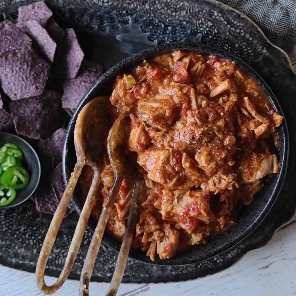 creole shredded pork