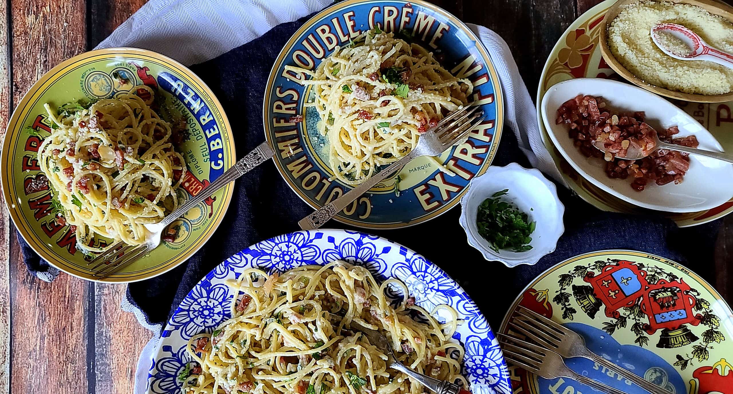 pasta carbonara