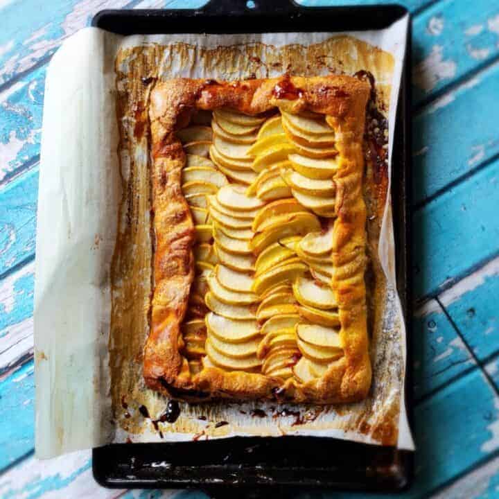 apple slab pie