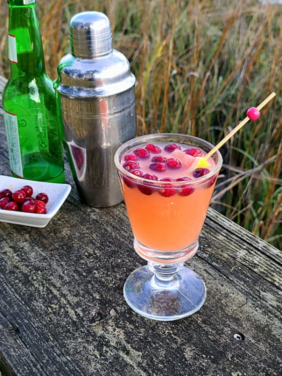 ruby red grapefruit martini