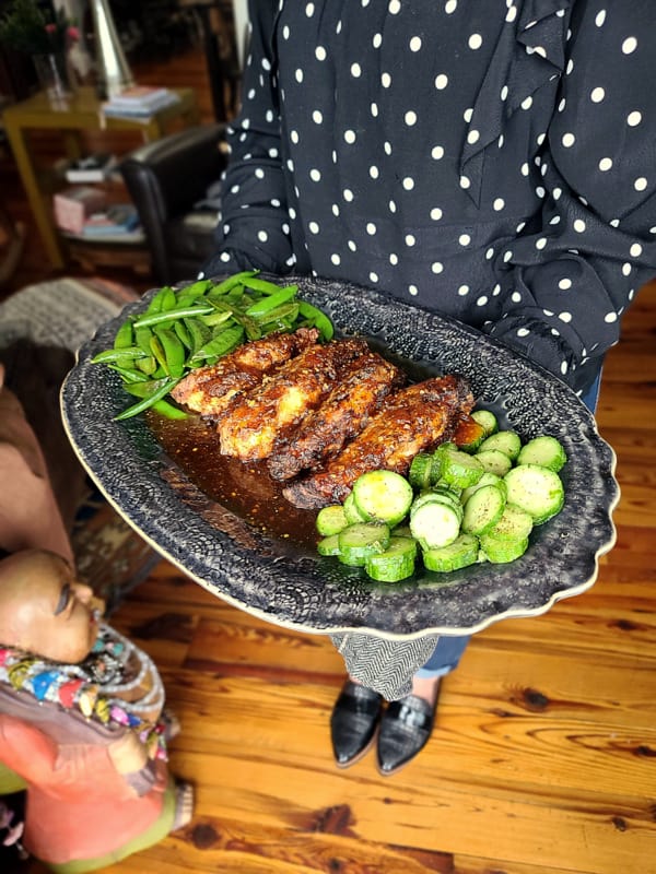 sticky buttermilk fried chicken