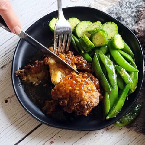 sticky buttermilk fried chicken