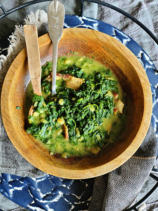 Soul food turnip greens - Ally's Kitchen