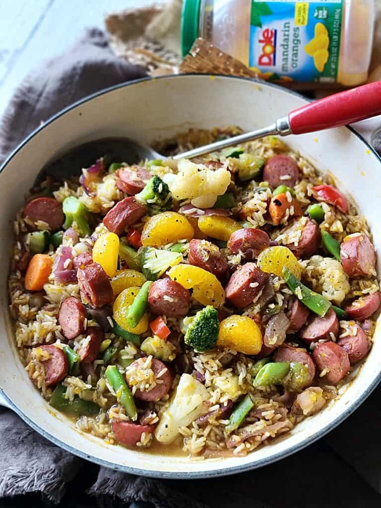 easy mandarin jambalaya