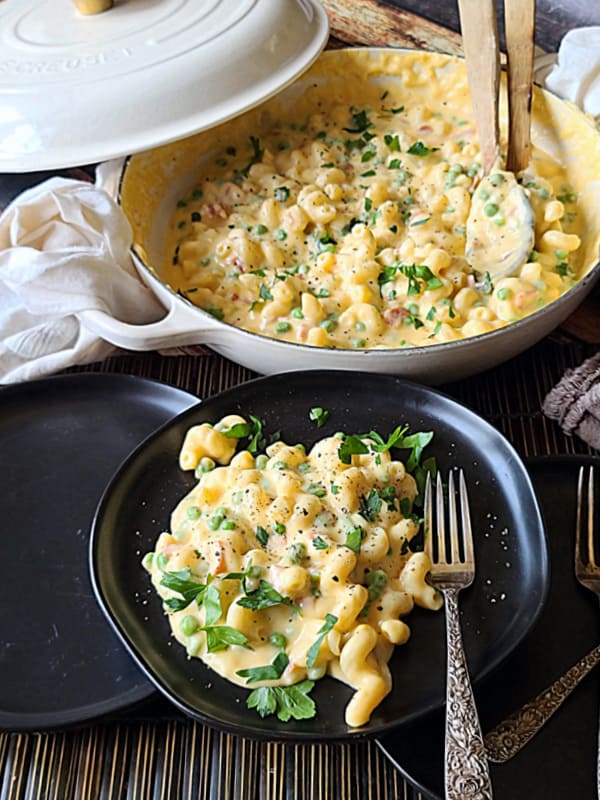 Sweet Peas Mac and Cheese