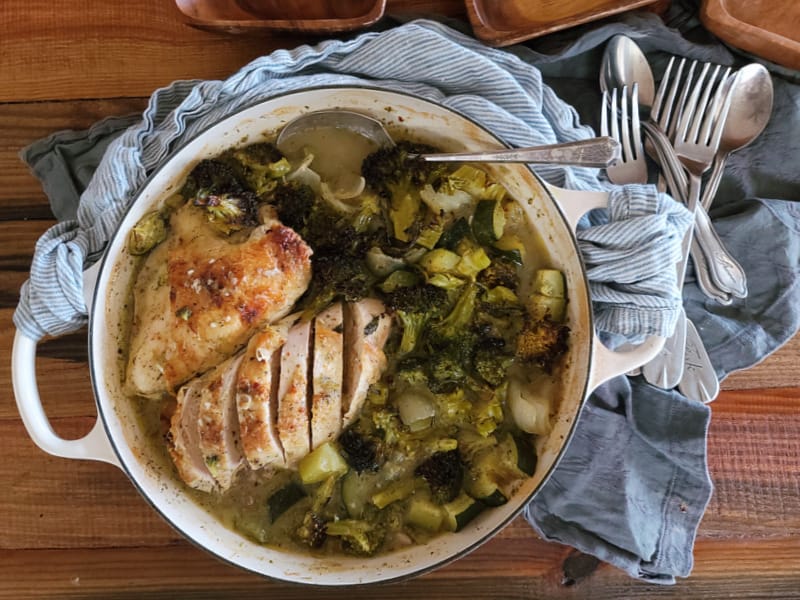 creamy broccoli chicken