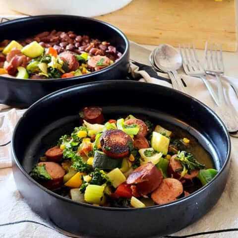 UPAN Cast Iron Sausage Fry Pan