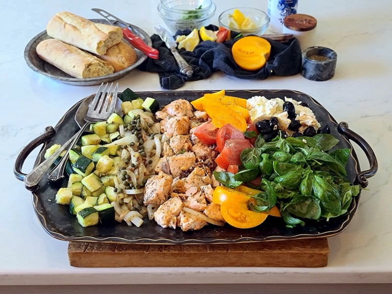 fabulous salmon platter