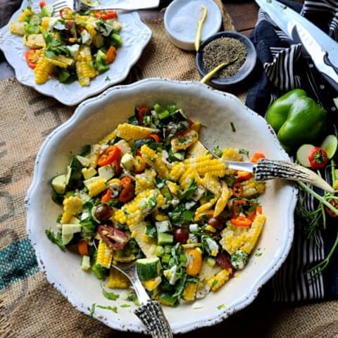 The Best Healthy Fresh Corn Salad