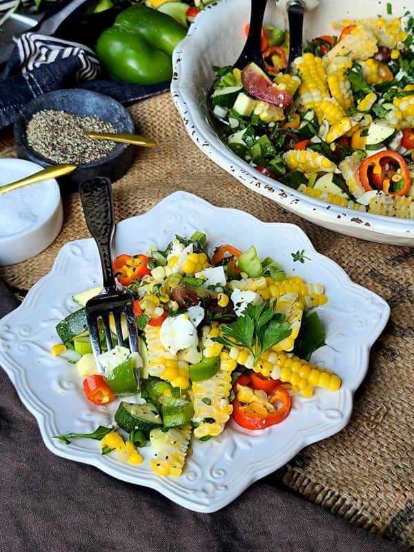 The Best Healthy Fresh Corn Salad