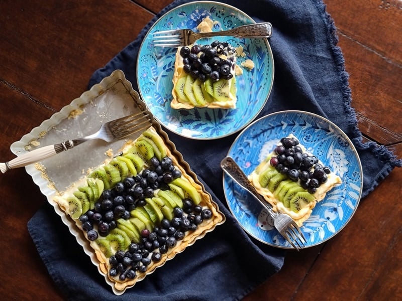 Simple 6-Ingreident Fresh Fruit Tart