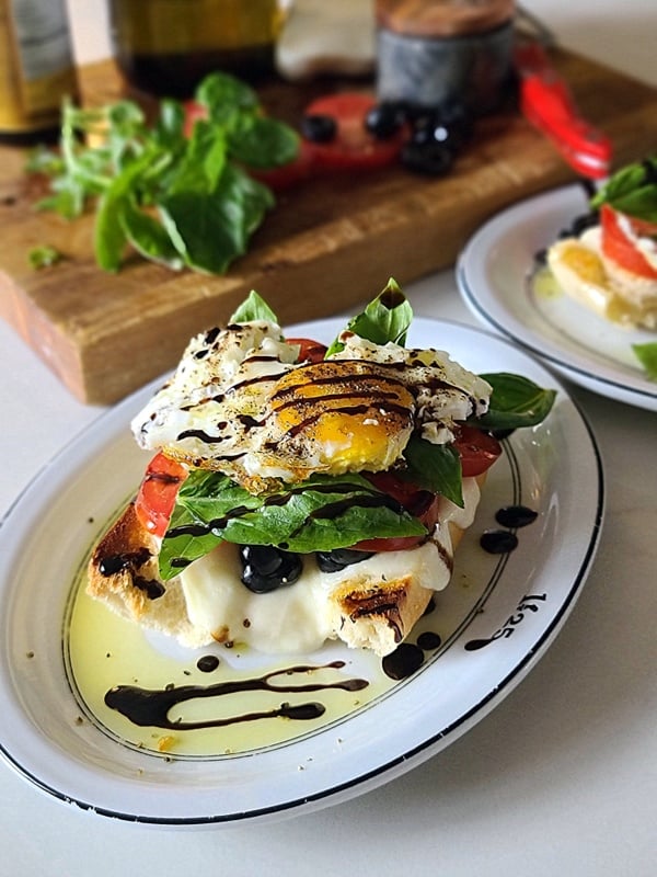 The Easy Killer Caprese Breakfast Sandwich