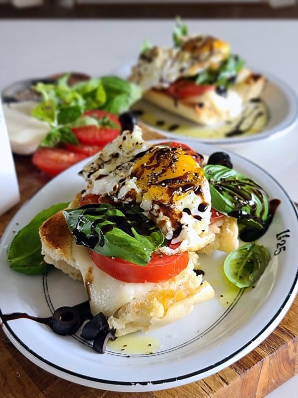 The Easy Killer Caprese Breakfast Sandwich