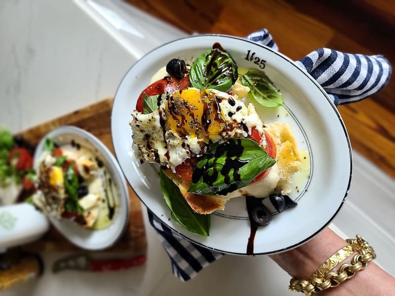 The Easy Killer Caprese Breakfast Sandwich