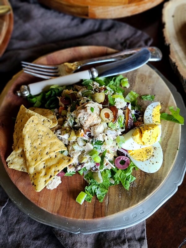 Healthy Tuna Salad with Apple, Veggies, and Cranberries - Our Sweetly  Spiced Life