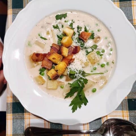 the best tuscan potato soup